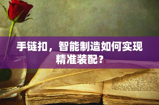手链扣，智能制造如何实现精准装配？