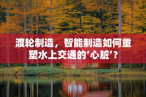 渡轮制造，智能制造如何重塑水上交通的‘心脏’？
