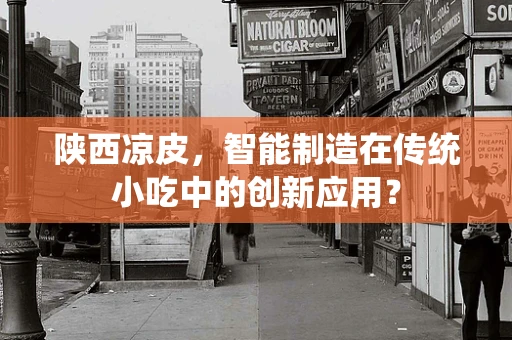陕西凉皮，智能制造在传统小吃中的创新应用？