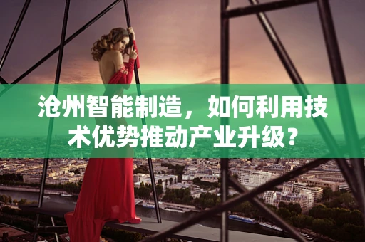 沧州智能制造，如何利用技术优势推动产业升级？