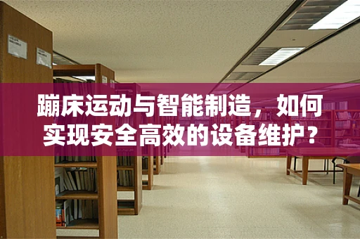 蹦床运动与智能制造，如何实现安全高效的设备维护？