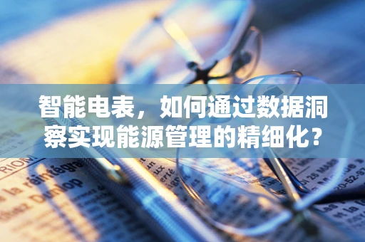 智能电表，如何通过数据洞察实现能源管理的精细化？