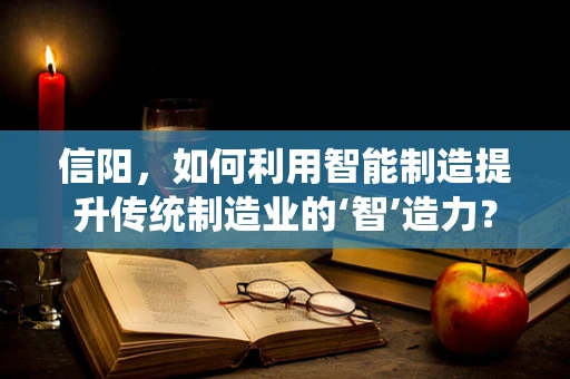 信阳，如何利用智能制造提升传统制造业的‘智’造力？