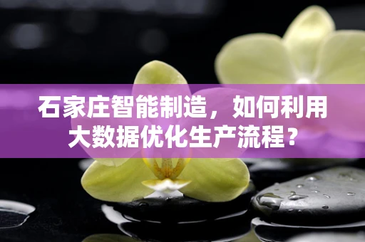 石家庄智能制造，如何利用大数据优化生产流程？
