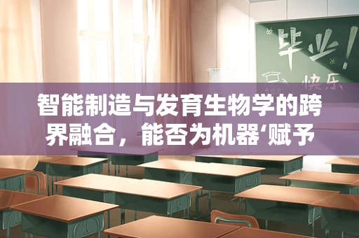 智能制造与发育生物学的跨界融合，能否为机器‘赋予’生长能力？