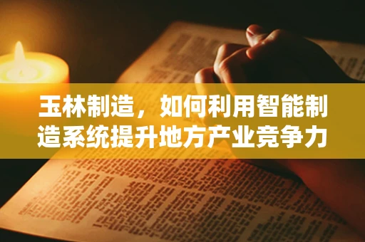 玉林制造，如何利用智能制造系统提升地方产业竞争力？