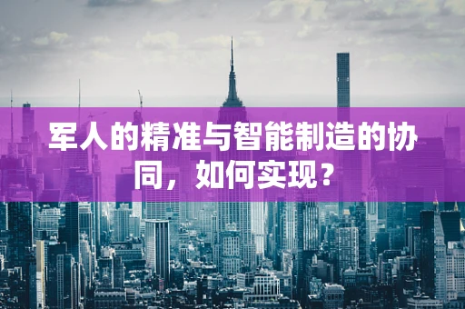 军人的精准与智能制造的协同，如何实现？