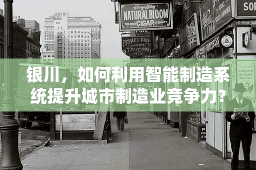 银川，如何利用智能制造系统提升城市制造业竞争力？