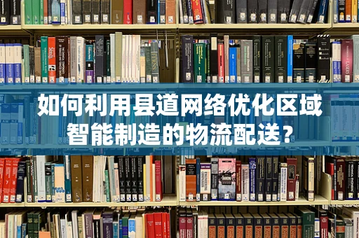 如何利用县道网络优化区域智能制造的物流配送？
