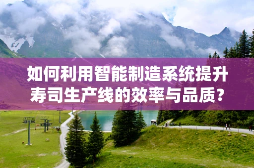 如何利用智能制造系统提升寿司生产线的效率与品质？