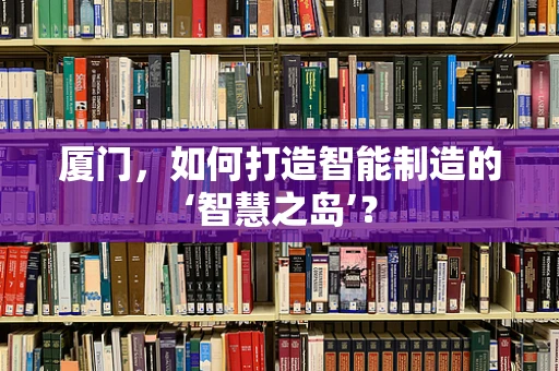 厦门，如何打造智能制造的‘智慧之岛’？