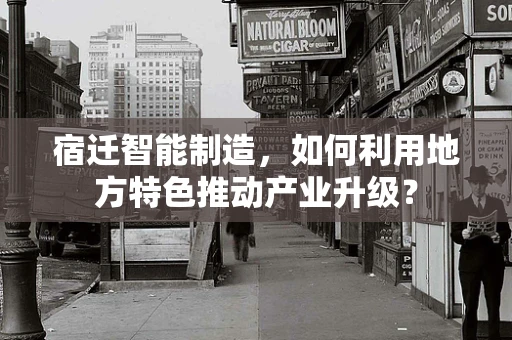 宿迁智能制造，如何利用地方特色推动产业升级？