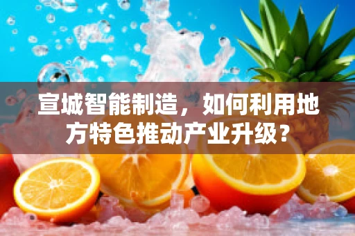 宣城智能制造，如何利用地方特色推动产业升级？