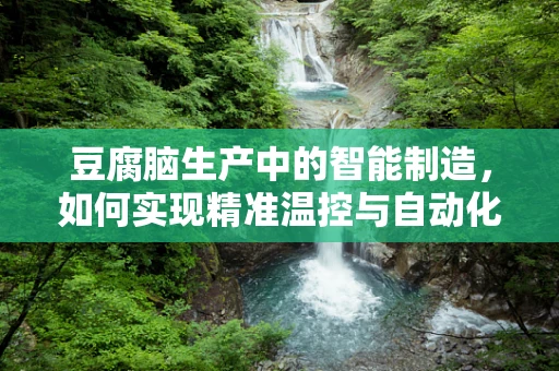 豆腐脑生产中的智能制造，如何实现精准温控与自动化配料？