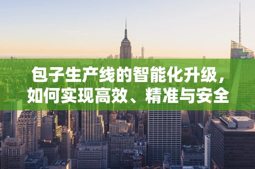 包子生产线的智能化升级，如何实现高效、精准与安全？