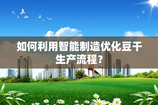 如何利用智能制造优化豆干生产流程？