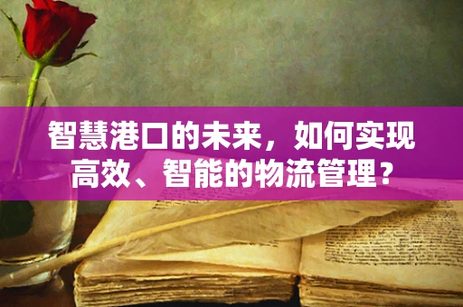 智慧港口的未来，如何实现高效、智能的物流管理？