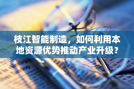 枝江智能制造，如何利用本地资源优势推动产业升级？