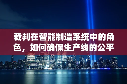 裁判在智能制造系统中的角色，如何确保生产线的公平与高效？