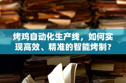 烤鸡自动化生产线，如何实现高效、精准的智能烤制？