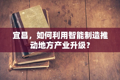 宜昌，如何利用智能制造推动地方产业升级？