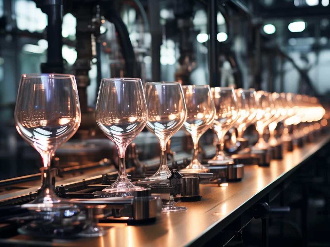 如何利用智能制造技术优化酒杯生产流程？