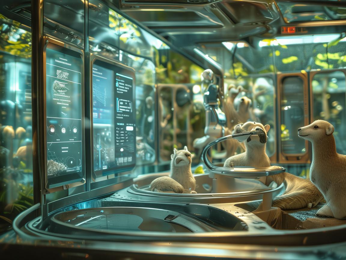 动物园中的智能制造，如何利用智能技术提升动物福利？