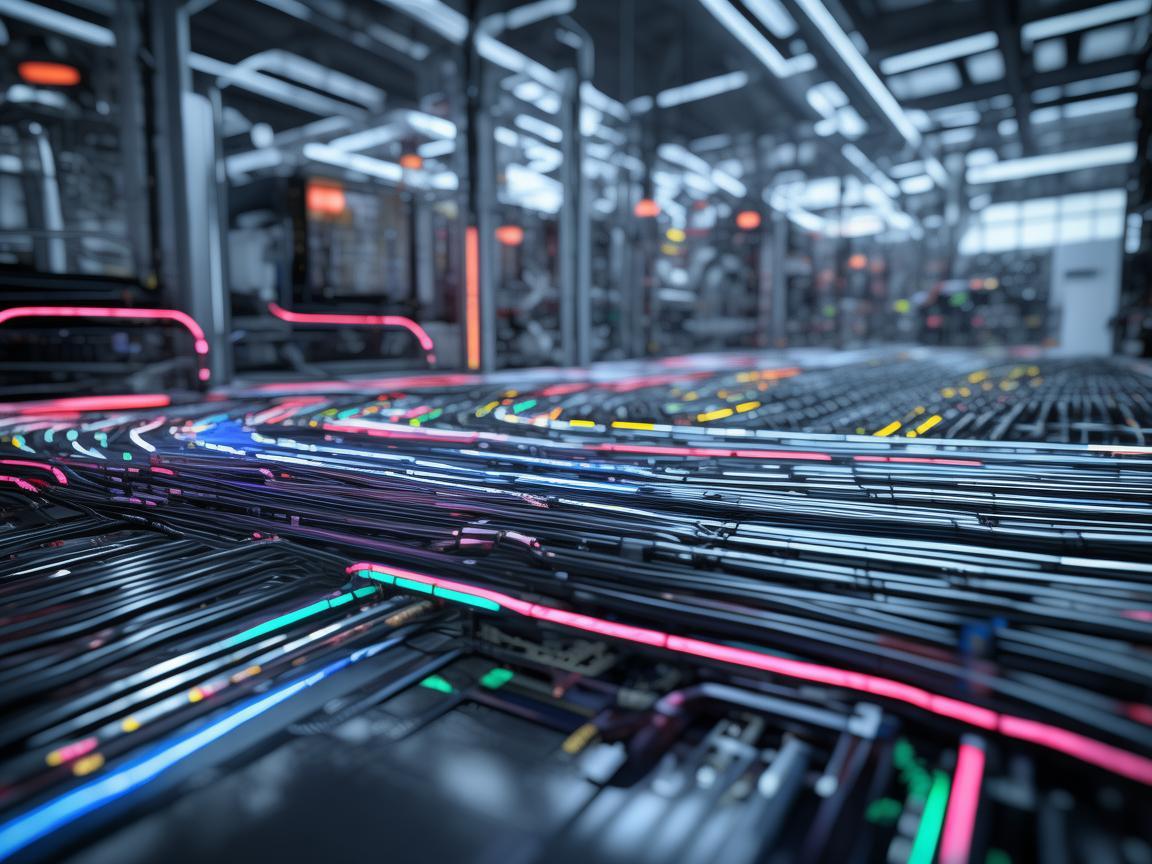 如何在智能制造系统中，通过优化网线布局提升通信效率？