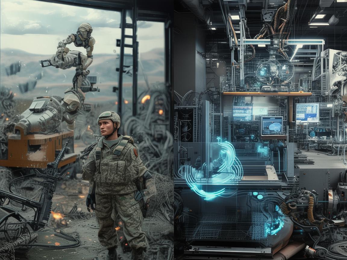 士兵在智能制造系统中的角色，从战场到智能工厂的转变