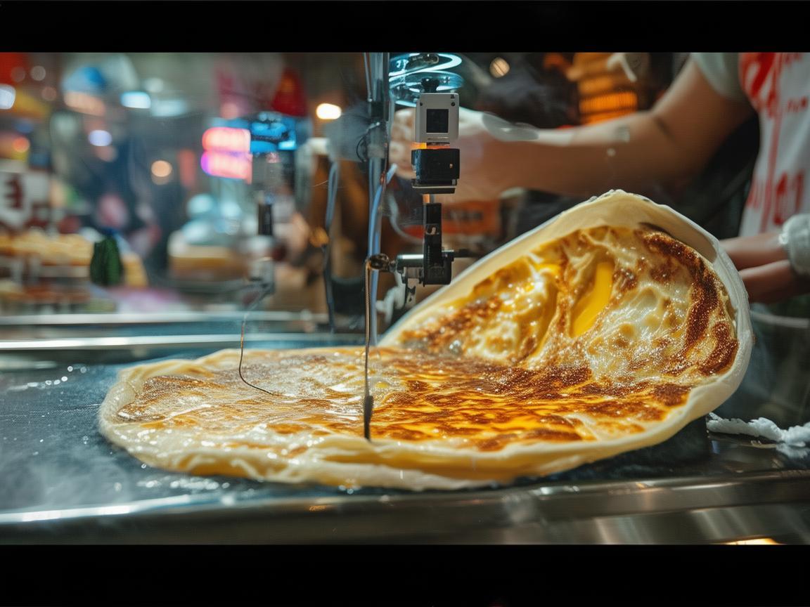 鸡蛋灌饼，智能制造在街头美食中的创新应用？